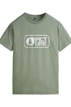 Discount Picture Organic Clothing T-Shirt Basement Yoma Tee Green Spray