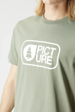 Discount Picture Organic Clothing T-Shirt Basement Yoma Tee Green Spray