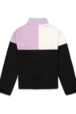 Best Picture Organic Clothing Fleece Pipoa Youth Fleece Black Vanilla Orchid