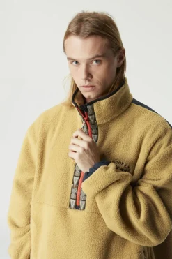 Fleece Gamvik 1/4 Zip-Picture Organic Clothing Clearance