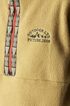 Fleece Gamvik 1/4 Zip-Picture Organic Clothing Clearance