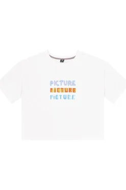 Outlet Picture Organic Clothing T-Shirt Keynee Tee White