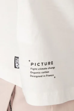 Outlet Picture Organic Clothing T-Shirt Keynee Tee White