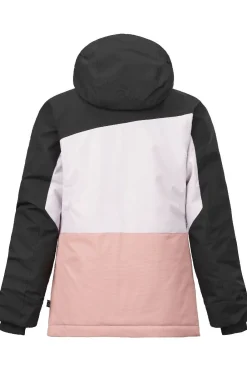 Fashion Picture Organic Clothing Verhuur - Ski Jas Seady Dark Blue/Light Pink