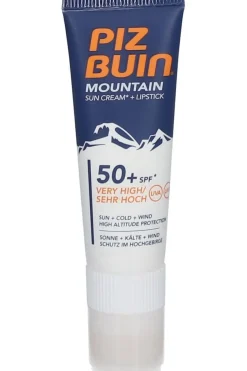Sale Piz Buin Zonnebescherming Mountain Combi Cream SPF 50+ en Lipbalm SPF 30 No colour