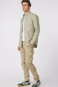 Fashion PME Legend Broek Nordrop Cargo Stretch Twill Plaza Taupe