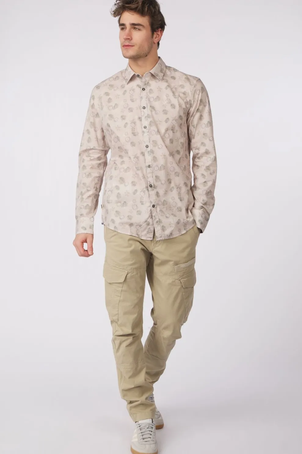 Hemd On Fine Poplin Stretch-PME Legend Clearance