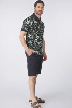 Sale PME Legend Polo Printed Fine Pique Dark Navy