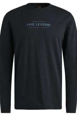 New PME Legend T-Shirt Long Sleeve Cotton Elastan Beige