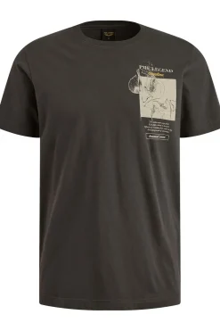 Outlet PME Legend T-Shirt Single Jersey Play Obsidian