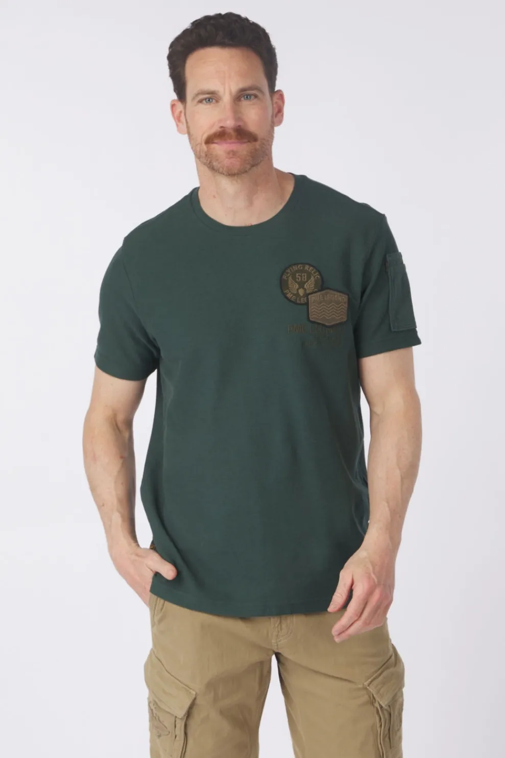 Online PME Legend T-Shirt Structured Pique Gd Elmwood