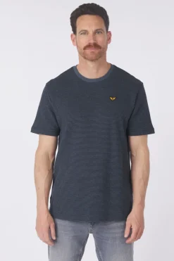 Sale PME Legend T-Shirt Textured Stripe Salute