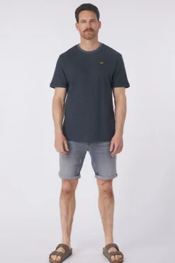 Sale PME Legend T-Shirt Textured Stripe Salute