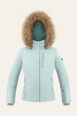 Clearance Poivre Blanc Ski-Jas Stetch Ski Aloe Blue