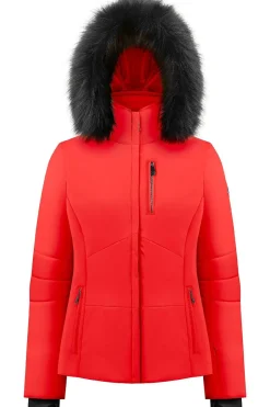 Discount Poivre Blanc Ski-Jas Women'S Stretch Ski Jacket Scarlet Red 9