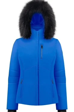Outlet Poivre Blanc Stretch Ski Active Line Jacket King Blue
