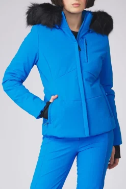 Outlet Poivre Blanc Stretch Ski Active Line Jacket King Blue