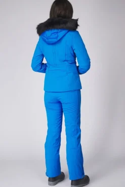 Outlet Poivre Blanc Stretch Ski Active Line Jacket King Blue
