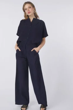 Clearance Pom Amsterdam Broek Deep Dark Blue