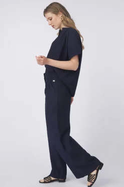 Clearance Pom Amsterdam Broek Deep Dark Blue