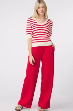 Hot Pom Amsterdam Broek Scarlet Summer Red