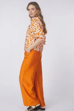 Broek Sienna Brown-Pom Amsterdam Fashion