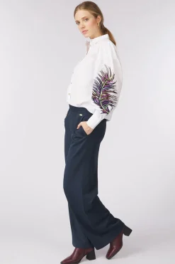 Broek Suzi Dark Knavy-Pom Amsterdam Sale