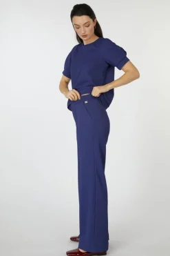 Broek Wide Leg Sapphire-Pom Amsterdam Discount