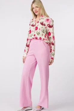 Clearance Pom Amsterdam Hemd Mila Bouquet Cream Pink