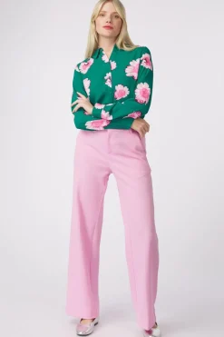 Hemd Mila Meadow Flowers Green-Pom Amsterdam New