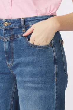 Jeans Wide Leg Vintage Blue-Pom Amsterdam Discount