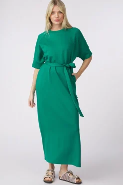 Online Pom Amsterdam Jurk Nora Meadow Green