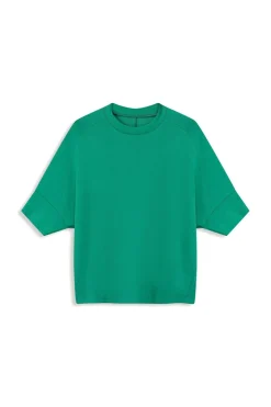 New Pom Amsterdam Trui Nina Meadow Green Beige