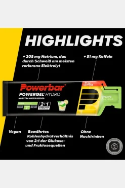New Powerbar Gel Powergel Hydro Mojito (Caffeine) No Colour