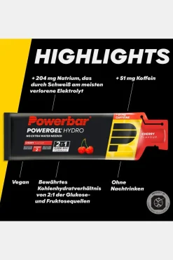 Gel Powergel Hydro Cherry (Caffeine)-Powerbar New