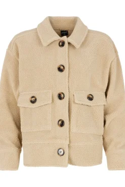 Online Protest Fleece Bond Sjacket Bamboobeige