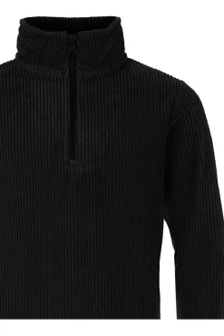 Online Protest Fleece Zora Jr 1/4 Zip Active Top True Black