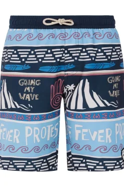 Discount Protest Zwemshort Cinema Night Sky Navy