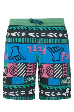 Best Protest Zwemshort Ronald Solid Azure