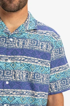 Hot Quiksilver Hemd Global Heat Ss Aqua Sky Global Heat 32X32