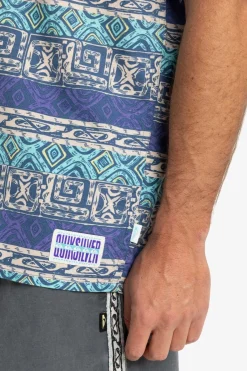 Hot Quiksilver Hemd Global Heat Ss Aqua Sky Global Heat 32X32