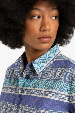 Outlet Quiksilver Pansy Romper Aqua Sky Global Heat 32X32