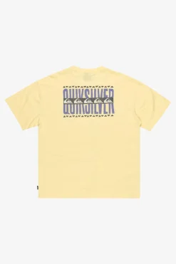 New Quiksilver T-Shirt World Force Popcorn