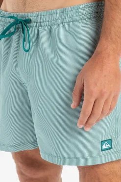 Fashion Quiksilver Zwemshort Everyday Deluxe Volley 15 Teal Green