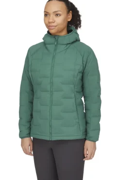 Donsjas Cubit Stretch Down Hoodie Wmns-Rab Hot