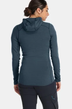 Clearance Rab Fleece Ascendor Light Hoodie Orion Blue