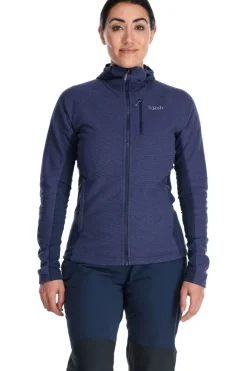Sale Rab Fleece Capacitor Hoody Wmns Patriot Blue