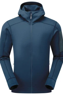 Fashion Rab Fleece Modulus Hoodie dark blue