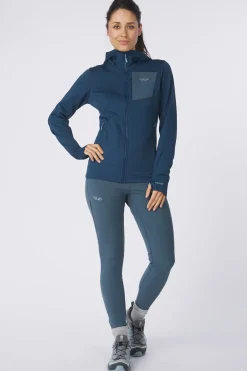 Online Rab Fleece Superflux Hoodie Tempest Blue