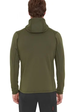 Fashion Rab Fleece Superflux Hoodie Army